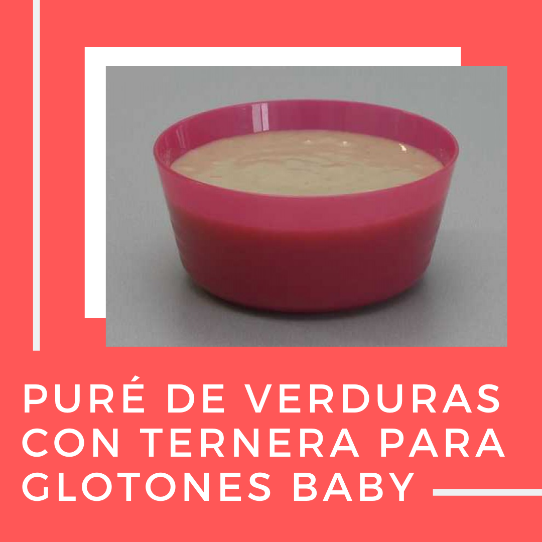 Puré de Verduras con Ternera para Glotones Baby